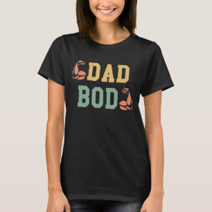 Mens Vater Bod Fitness Workout Bester Vater je Gym T-Shirt