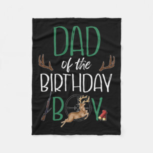 Mens Vater des Geburtstagskinder Big One Birthday Fleecedecke