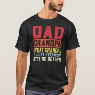 Mens Vater Großvater Großartiger Großvater T-Shirt
