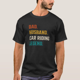 Mens Vater Husband Reiten Reiten Reitwagen T-Shirt