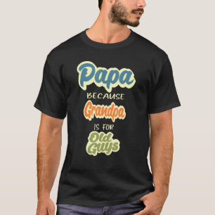 Mens Vater Idee für stolz Pater Stepfathers Pappy T-Shirt