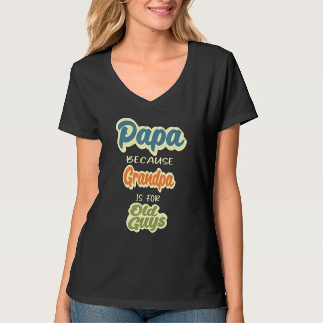 Mens Vater Idee für stolz Pater Stepfathers Pappy  T-Shirt (Vorderseite)