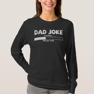 Mens Vater Joading Bitte warten Daddy Pater Hum T-Shirt