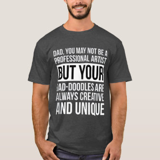 Mens Vater Papa Ihr Vater Doodles sind immer Gesch T-Shirt