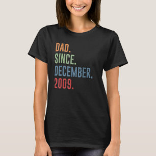 Mens Vater Seit Dezember 2009 T-Shirt