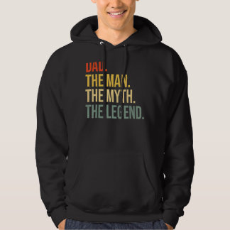 Mens Vater Väter Tag Vater Der Mensch Der Mythos d Hoodie