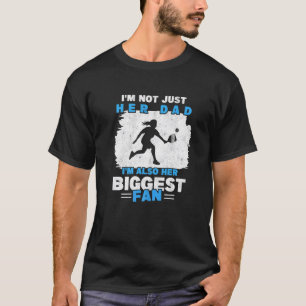 Mens Vater von Pickleball Player Girl Daughter Vat T-Shirt