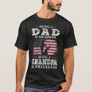 Mens Vater zu sein ist eine Ehre, Großvater zu sei T-Shirt