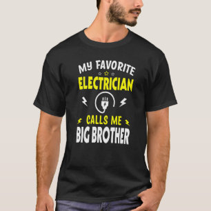 Mens Vatertag Mein Lieblingselektrischer ruft mich T-Shirt