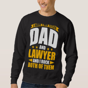 Mens Vathers Day Beste Papa je bin ich ein Vater u Sweatshirt