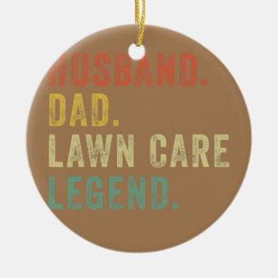 Mens Vathers Day Garening Geschenk Sonnige Rasenpf Keramik Ornament