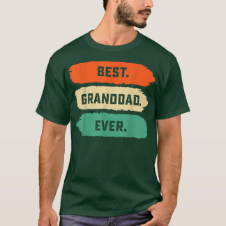 Mens Vathers Day T-Shirt von Family Best Granddad