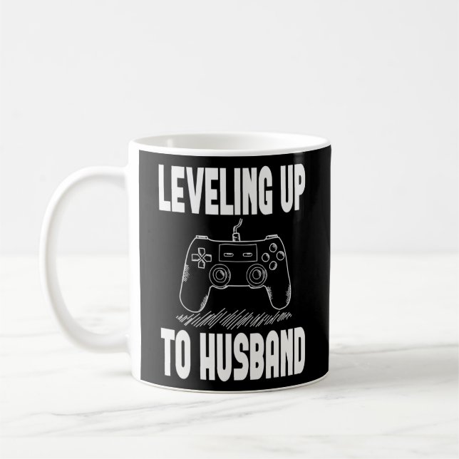 Mens Verlobung für Game Liebhaber von Computerspie Kaffeetasse (Links)