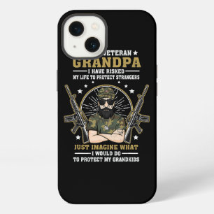Mens Veteran Opa haben das Leben riskiert, um G iPhone Hülle