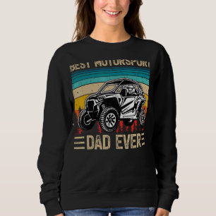 Mens Vintag Retro Best Motorsport Vater jemals Fav Sweatshirt