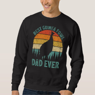 Mens Vintage beste Guinea Fowl Vater je Vater D Sweatshirt