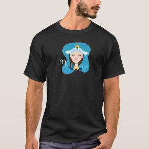 Mens Virgo Astrologie Signatur Virgo Zodiac Signag T-Shirt