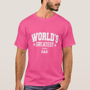 Mens Vizsla Dog Vater Pet Theme T-Shirt