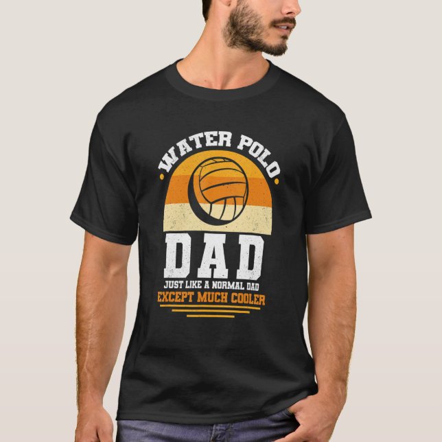 Mens Water Polo Vater Swim Waterpolo Player Pater  (Vorderseite)