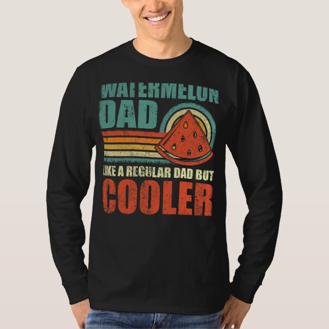 Mens Watermelon Vater wie ein regelmäßiger Vater,  T-Shirt (Vorderseite)