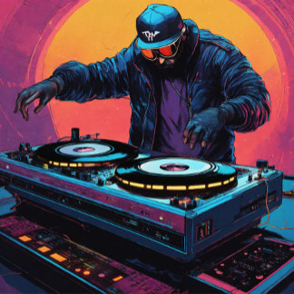 Mens Wear T - Shirt für Back & Front DJs Geräte