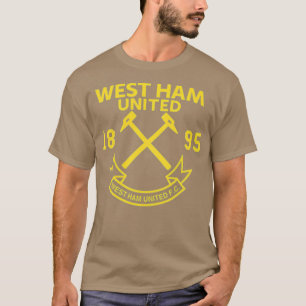 Mens West Ham United Hammer Patch Navy T-Shirt
