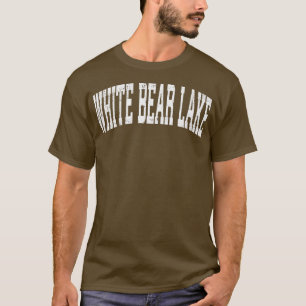 Mens White Bear Lake Minnesota MN Vintag Athletic T-Shirt