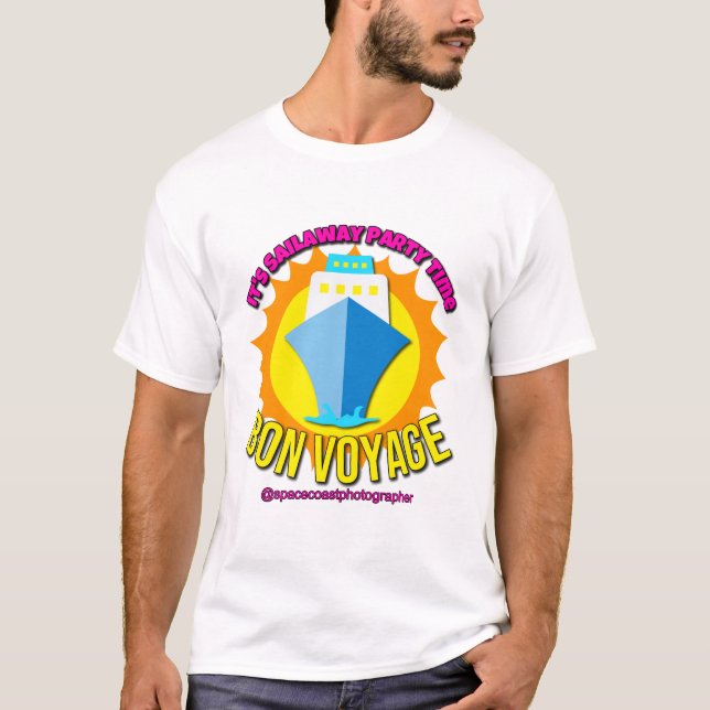 Mens white Sailaway Party Time T - Shirt (Vorderseite)
