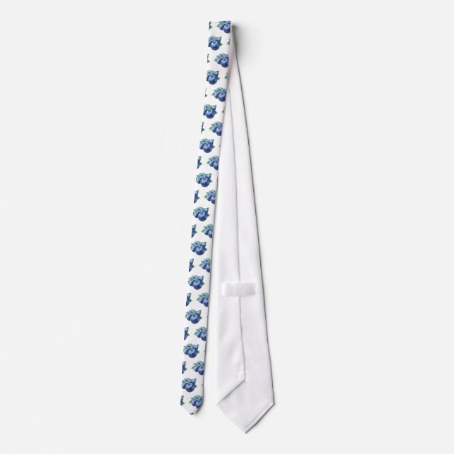 MENS WILD BLAUE BERRY KRAWATTE (Rückseite)