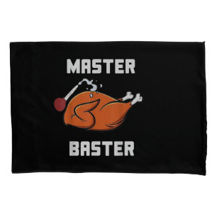 Mens Women Master Baster Funny Turkey Baster Danke Kissenbezug