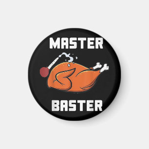 Mens Women Master Baster Funny Turkey Baster Danke Magnet