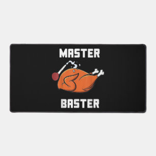Mens Women Master Baster Funny Turkey Baster Danke Schreibtischunterlage
