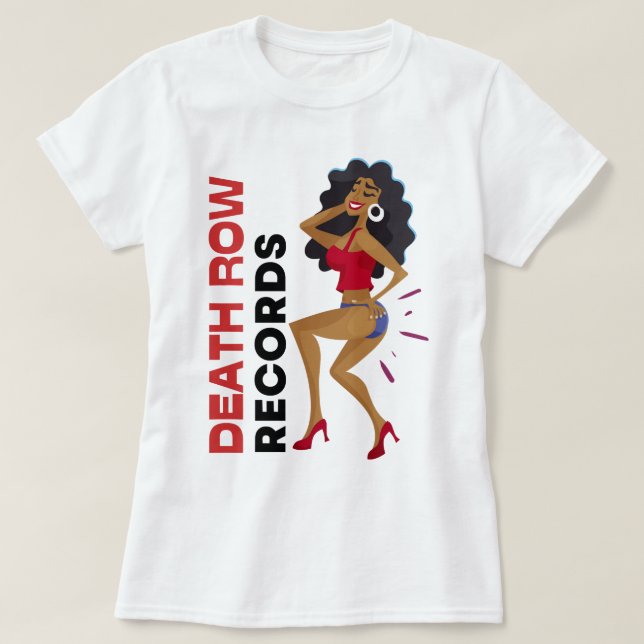 Mens Womens Death Row Platten Phantastisch für Fil T-Shirt (Design vorne)