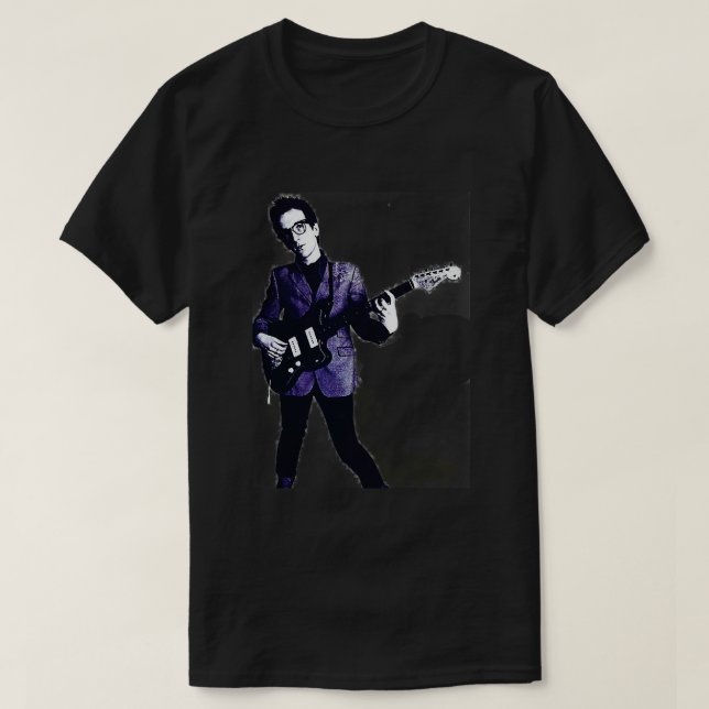 Mens Womens Elvis Costello Cooles Geschenk T-Shirt (Design vorne)