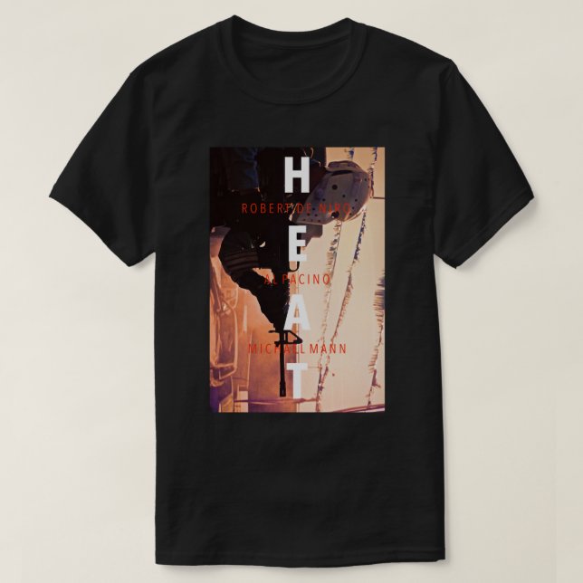 Mens Womens Heat Al Pacino Heat Movie Lucky Gesche T-Shirt (Design vorne)