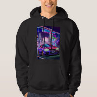 Mens Womens Nissan Skyline Gt-R34 Vaporwave