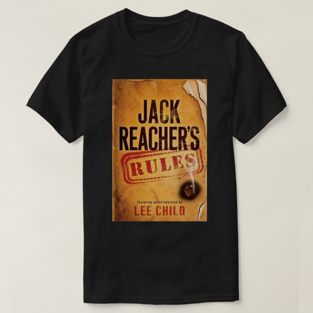 Mens Womens Reacher sagte nichts, Jack Reacher Vic T-Shirt (Design vorne)