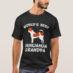 Mens Worlds Best Chihuahua Grandpa T-Shirt