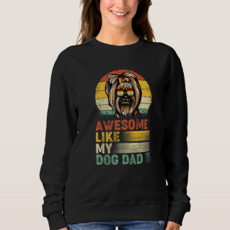 Mens Yorkshire Terrier Vintag Phantastisch wie mei Sweatshirt
