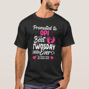 Mens zwei Tage befördert Opi Opi Großvater New Bab T-Shirt