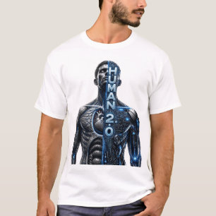 Mensch 2.0: Die ultimative Fusion von Biologie und T-Shirt