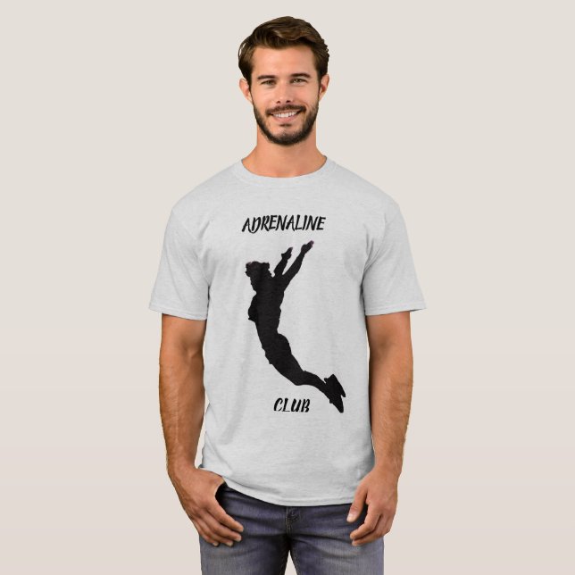 Mensch-Adrenaline-Verein, der hohen T - Shirt (Vorne ganz)