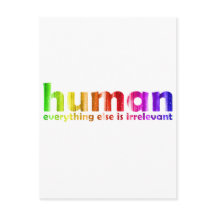 Mensch - Alles andere ist irrelevant