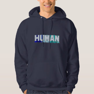 Mensch - Blau Hoodie
