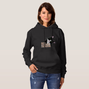 Mensch? Wo bist du? Katze Hoodie