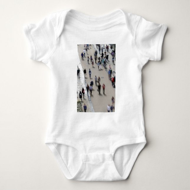 Menschen Baby Strampler (Vorderseite)