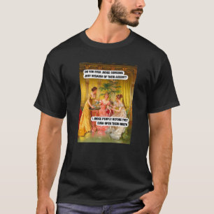 Menschen beurteilen, bevor sie ihren Mund 19. Jh. T-Shirt