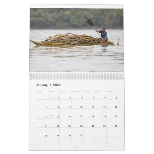 MENSCHEN DES ÄTHIOPISCHEN Mauerkalenders Kalender