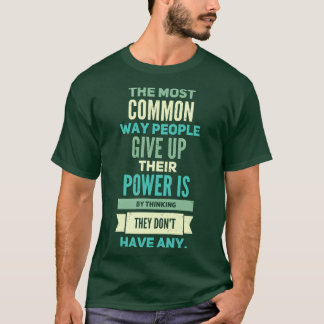 Menschen, die positive Motivation fördern T-Shirt