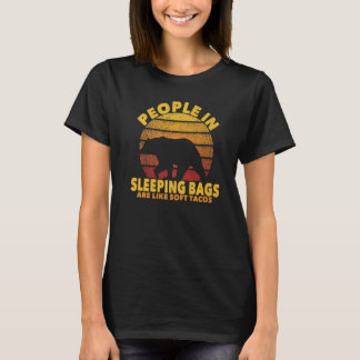 Menschen, die schlafen, sind wie weich getragene T T-Shirt